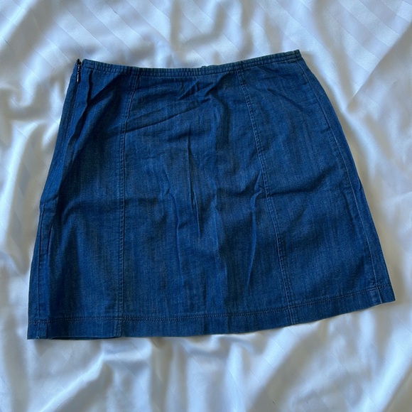 Hollister blue jeans skirt - Picture 3 of 3